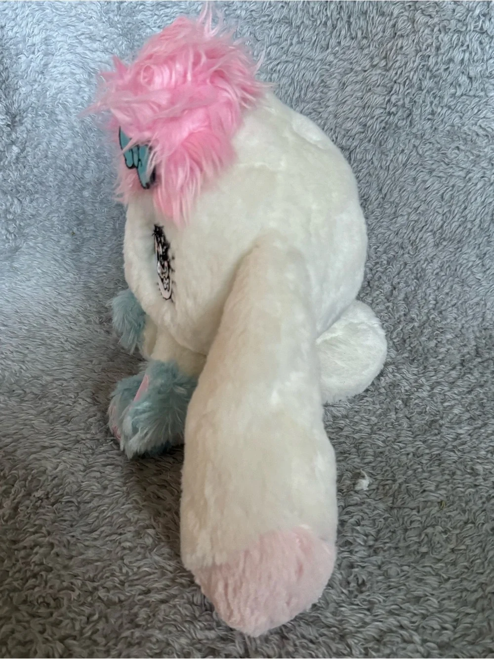 Peropero Sparkles Cune Plush 10” Bunny Yurie Sekiya Stuffed Animal White Toy